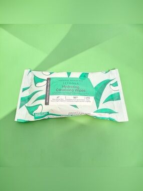 🏷️‼️5/$25🏷️‼️💚SEPHORA💚Hydrating Cleansing Wipes/NIP